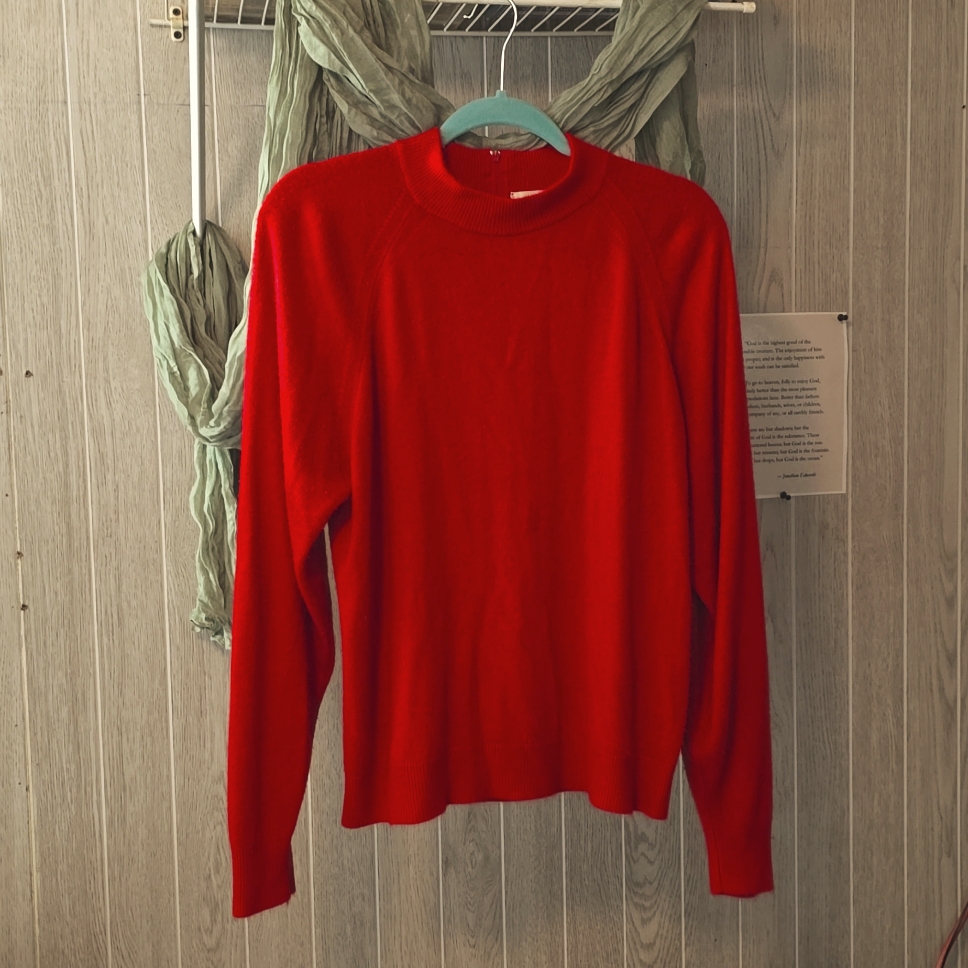 Vintage Red Sweater